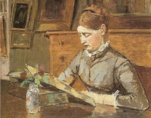 Helene olvassa a rue de Lisbonnen címet